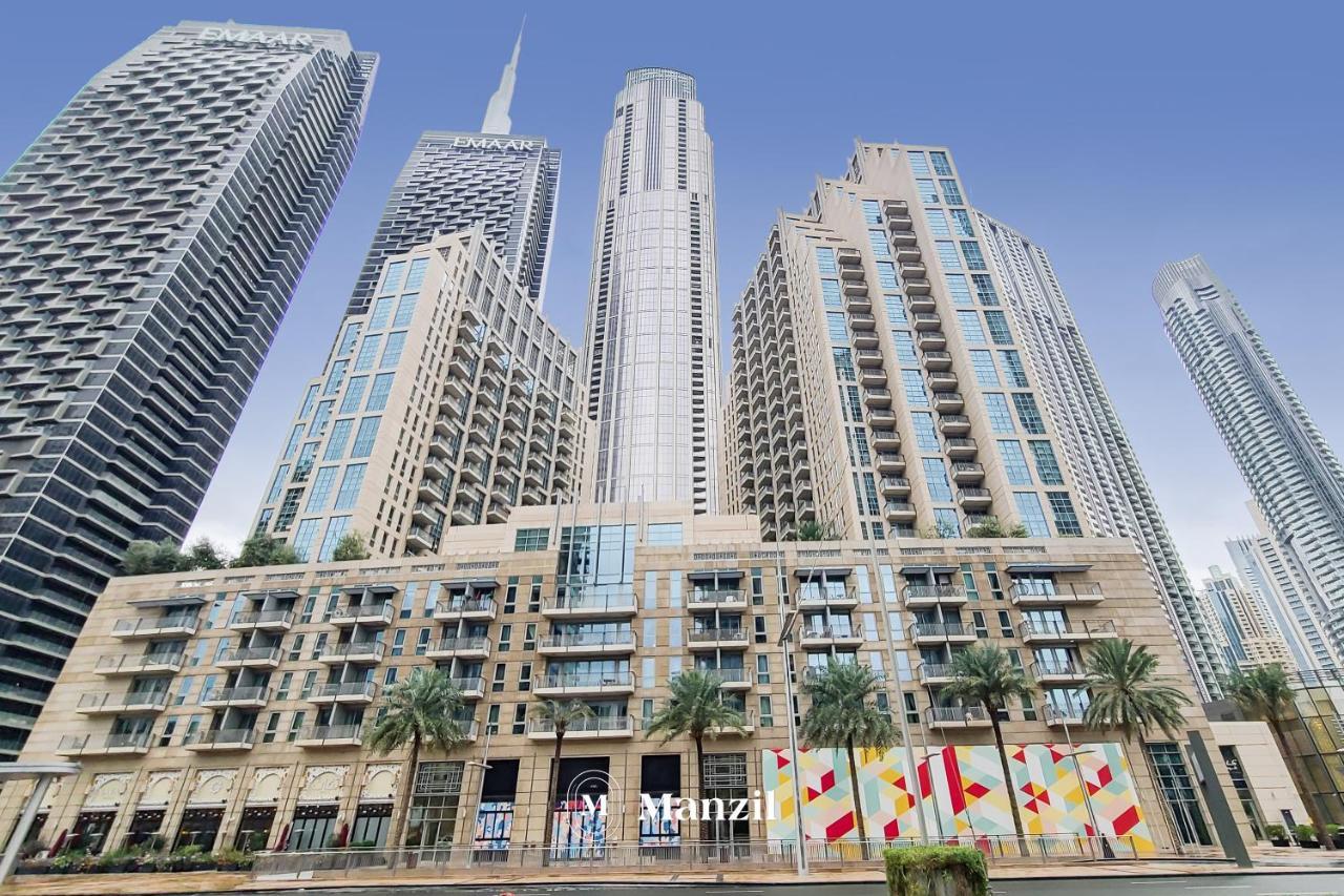 Manzil - Luxury 1Br Apartment In Downtown With Burj Khalifa View Next To Dubai Mall Ngoại thất bức ảnh